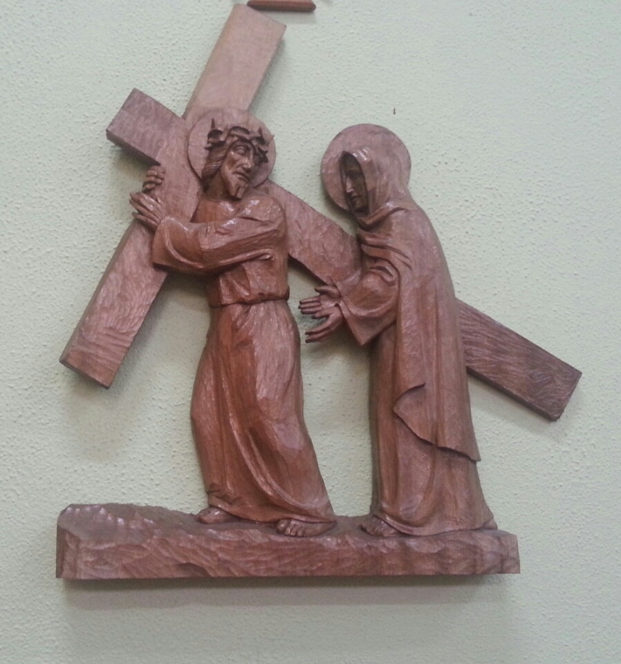 Fourth Station: Jesus meets his mother