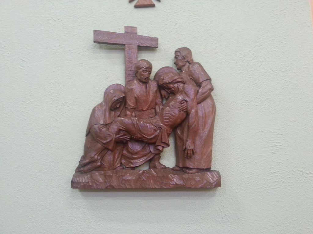 Thirteenth Station: Jesus is taken down from the cross